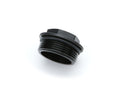 AEROMOTIVE 15766 20AN ORB Plug Fitting with 1.25 Inch Hex Aluminum Black Anodized