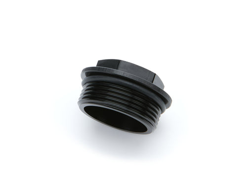 AEROMOTIVE 15766 20AN ORB Plug Fitting with 1.25 Inch Hex Aluminum Black Anodized