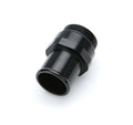 AEROMOTIVE 15770 Coolant Hose Fitting 20AN ORB to 1-1/2 Inch Hose Barb, Aluminum Black Anodized