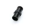AEROMOTIVE 15771 Coolant Hose Fitting 1 Inch NPT Male to 1-1/4 Inch Hose Barb Aluminum Black Anodized
