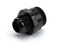 AEROMOTIVE 15775 16AN Male to 20AN ORB Fitting Aluminum Black Anodized