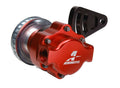 AEROMOTIVE 17140 Belt Drive Fuel Pump with Bracket and Pulley, Red, In-Line, E85 Compatible