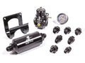 Aeromotive 17256 Stealth Bypass Carburetor Fuel System Kit, 3 to 15 psi, Inline, Black Anodized Finish