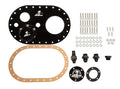 AEROMOTIVE Fuel Cell Filler Plate Assembly Billet Aluminum 6 x 10 Inches Black Anodized