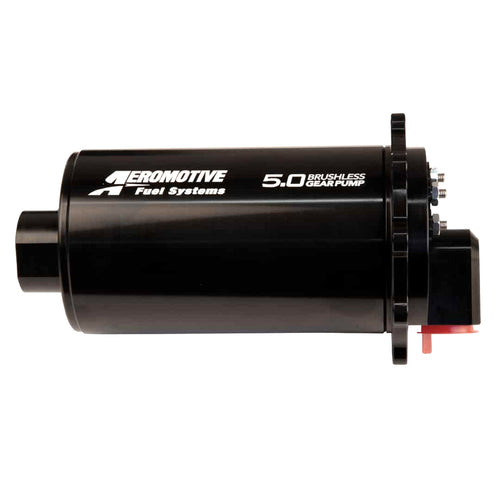 AEROMOTIVE Fuel Pump Module TVS 90-Degree Outlet 5.0 Brushless Electric In-Line Pump