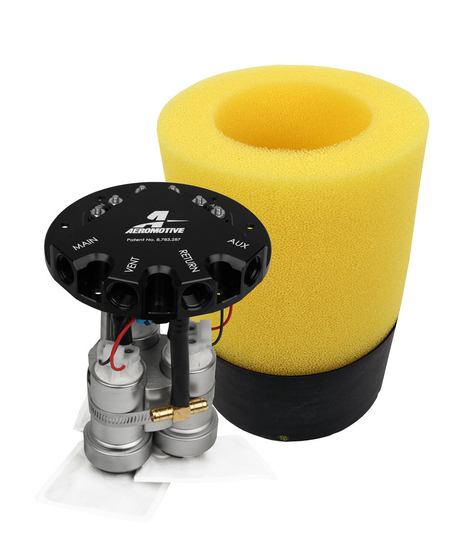 Aeromotive Phantom Trifecta Fuel Pump 18311, Electric In-Tank Pump, 1350 LPH at 45 PSI, E85 Compatible