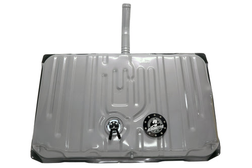 AEROMOTIVE 18402 Gen 2 Stealth Fuel Tank for Chevrolet Chevelle and Malibu 1970-1972 with 340 LPH Pump, Steel Construction, Silver Finish