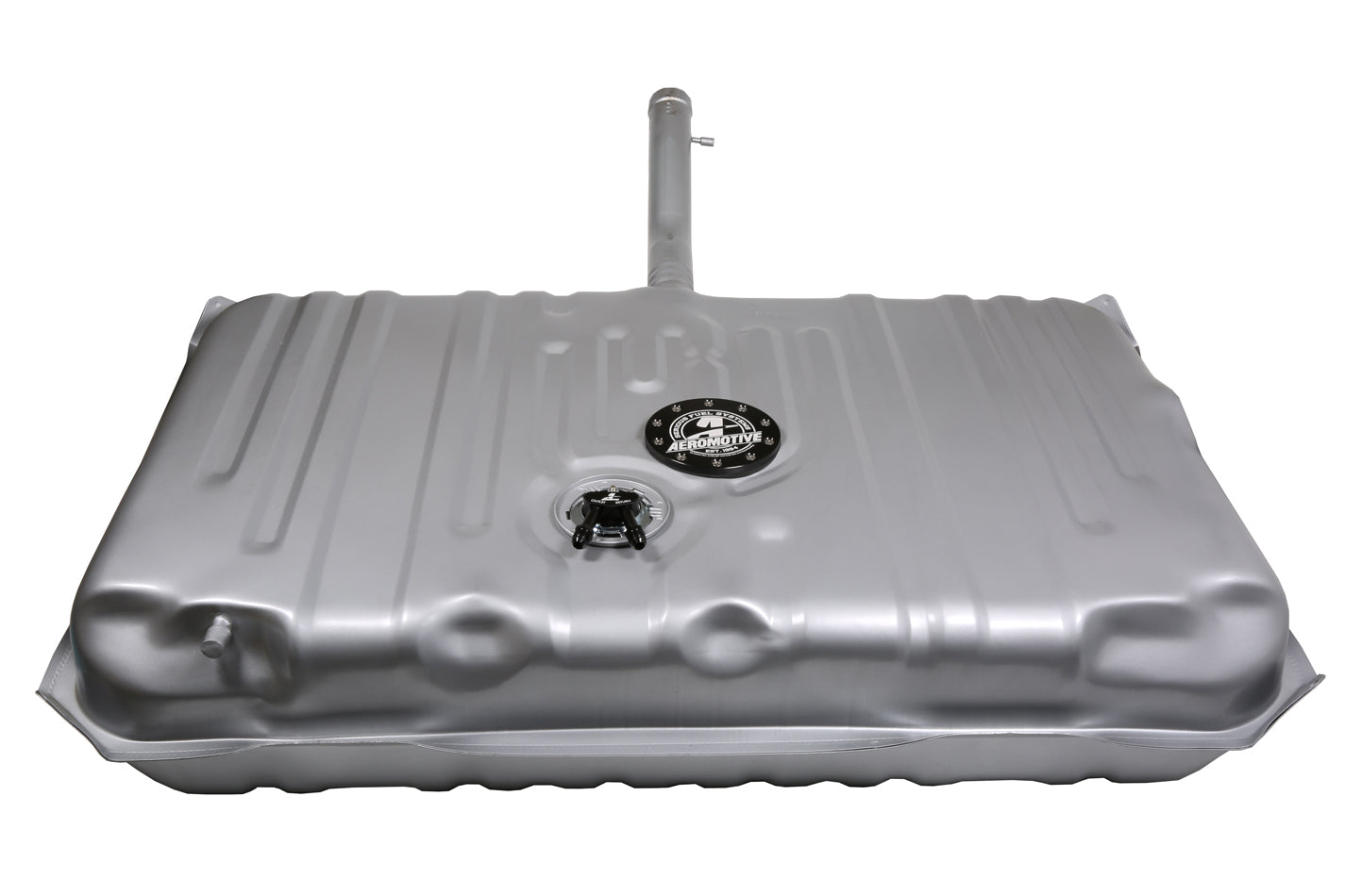 AEROMOTIVE 18405 Gen 2 Stealth Fuel Tank for GM A-Body 1968-1969 with 340 LPH Pump and 6 AN Outlets