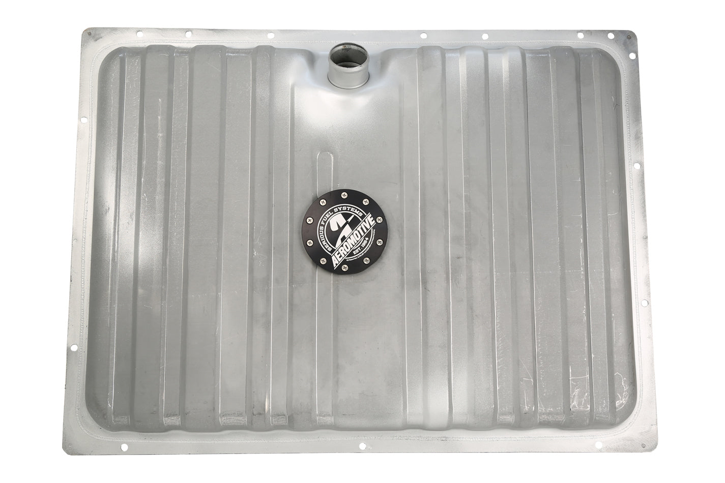AEROMOTIVE 18447 Gen 2 Stealth Fuel Tank for Ford Mustang 1969-1970 with 340 LPH Pump and 6 AN Female Outlet