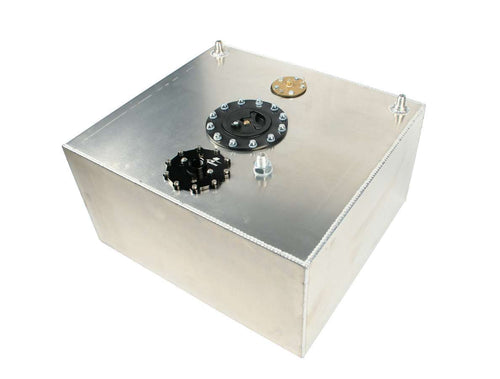 AEROMOTIVE 18660 Stealth Fuel Cell with A1000 Pump, 15 Gallon Capacity, Aluminum, Natural Finish