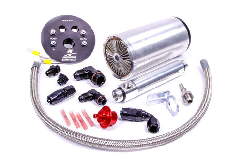 AEROMOTIVE Eliminator Stealth Fuel Pump System for Chevrolet Corvette 2003.5-2013, 800 lb/hr at 45 psi, In-Tank Electric Pump with 10 AN Out and 6 AN Return