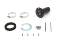 AEROMOTIVE 18720 1.5-Inch Screw-On Fuel Cap with Flush Remote Mount and 6-Bolt Flange in Black Anodized Aluminum