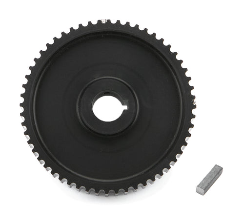 AEROMOTIVE Fuel Pump Pulley HTD 56-Tooth 5/8-Inch Bore Aluminum Black Anodized