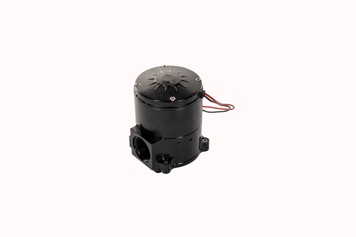 AEROMOTIVE 24305 Electric Water Pump Radiator Mount 40 GPM Aluminum Black Anodized