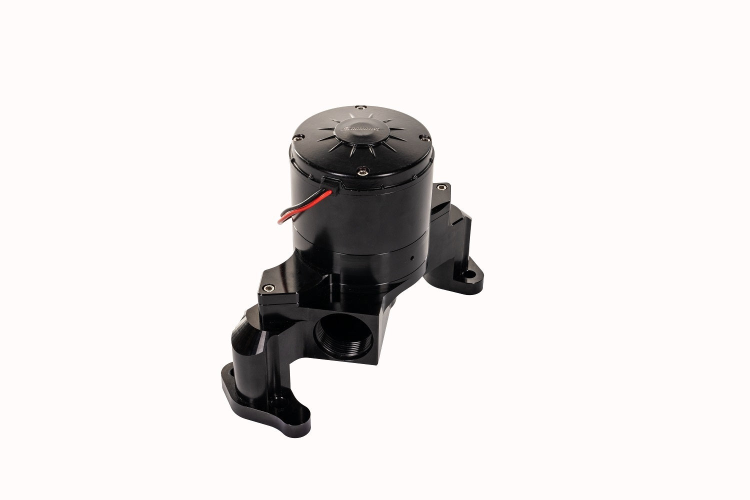 AEROMOTIVE 24306 Electric Water Pump for Small Block Chevy, 34 GPM Flow Rate, Aluminum, Black Anodized Finish