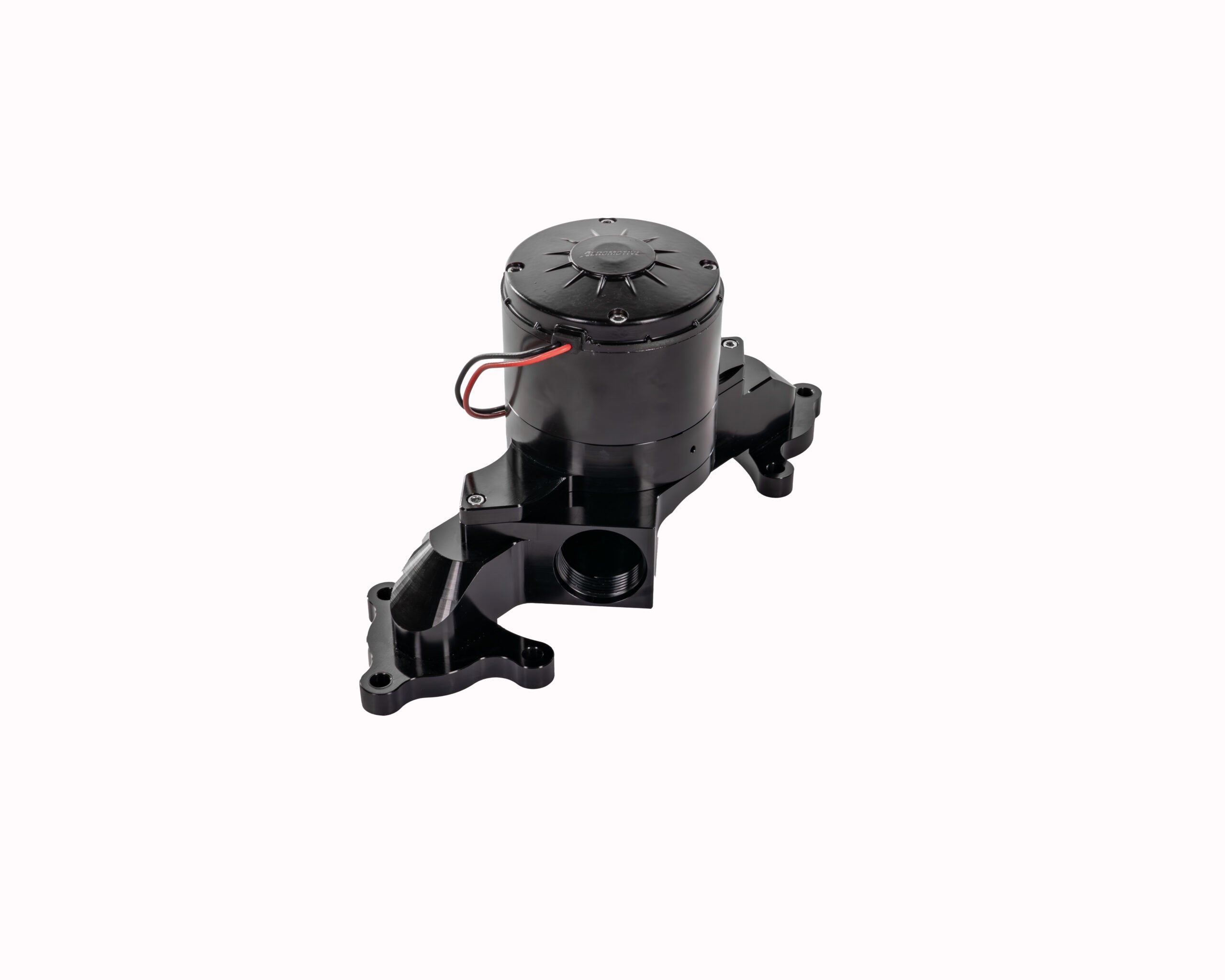 AEROMOTIVE 24309 Electric Water Pump for Mopar Gen III Hemi Engines, 34 GPM Flow Rate, Aluminum, Black Anodized