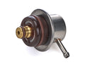 AEROMOTIVE Fuel Pressure Regulator 63102 for GM LS-Series Engines, 60 PSI Rail Mount with Vacuum Port, Stainless Steel, Natural Finish