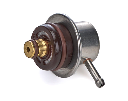 AEROMOTIVE Fuel Pressure Regulator 63102 for GM LS-Series Engines, 60 PSI Rail Mount with Vacuum Port, Stainless Steel, Natural Finish