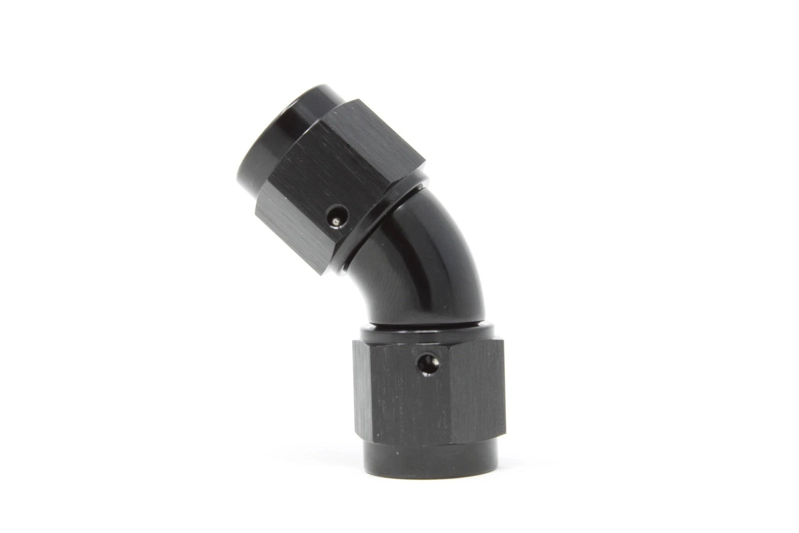 AEROMOTIVE 65611 F-F Swivel 45-Degree Aluminum AN-6 Fitting