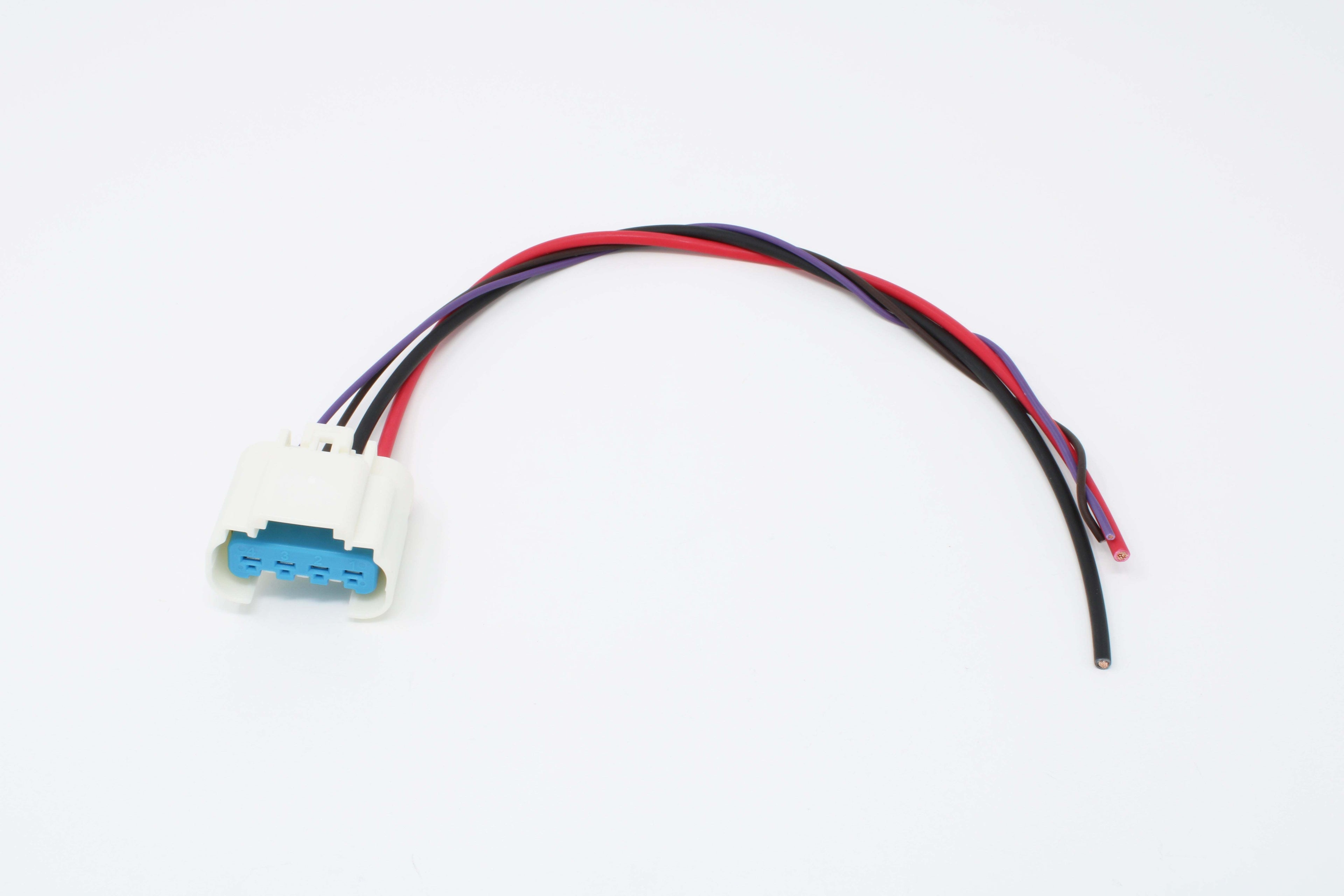 AEROMOTIVE Fuel Pump Pigtail 4-Pin Male Plug 12-Inch Wiring Harness