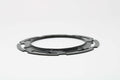 AEROMOTIVE Fuel Pump Mounting Ring 68703 for GM Vehicles, 6-Inch Diameter, Twist-Lock Steel Construction, Black Finish