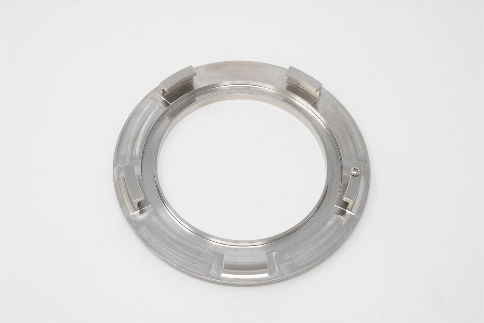 AeroMotivative Fuel Pump Mounting Ring 68705 Aluminum, 4.25-inch Diameter, Twist-Lock Design