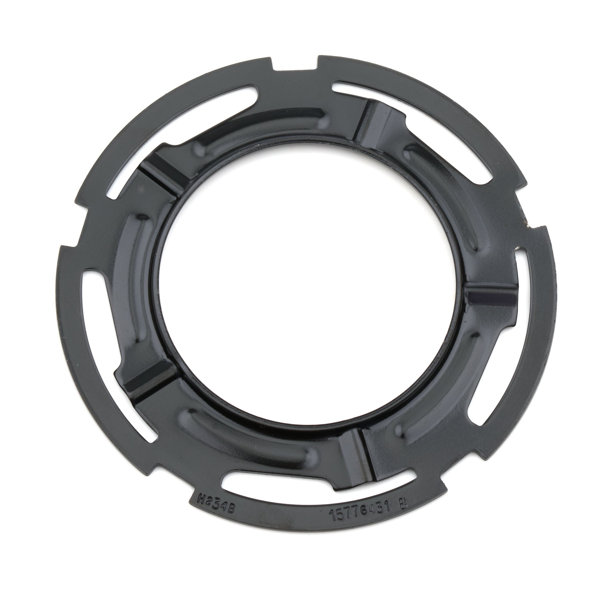 AEROMOTIVE Fuel Pump Mounting Ring 68706 for GM Vehicles, 4.25-Inch Diameter, Twist-Lock Steel Black Finish