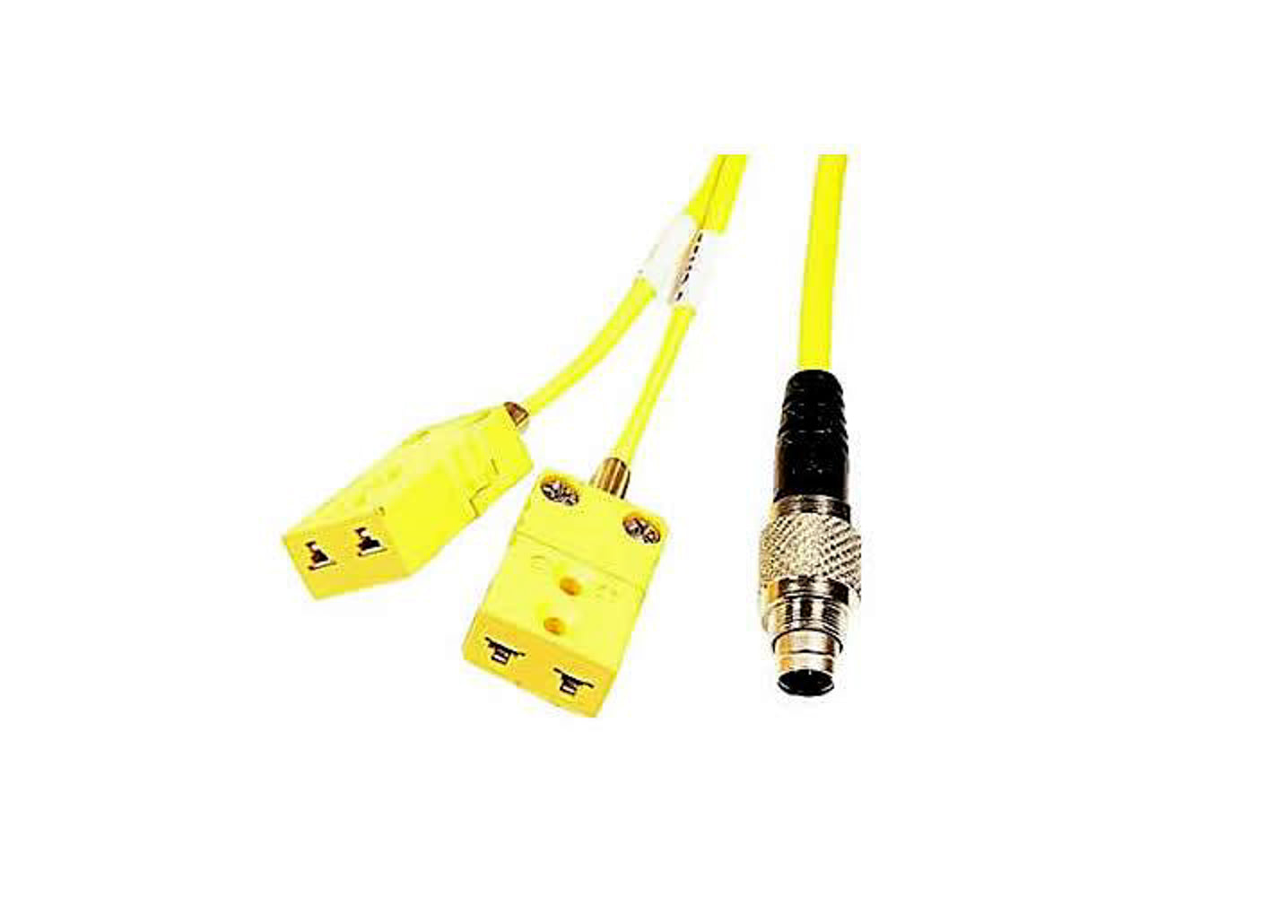 AIM Sports V02557070 Patch Cable for MyChron 5, Yellow Thermocouple Cable