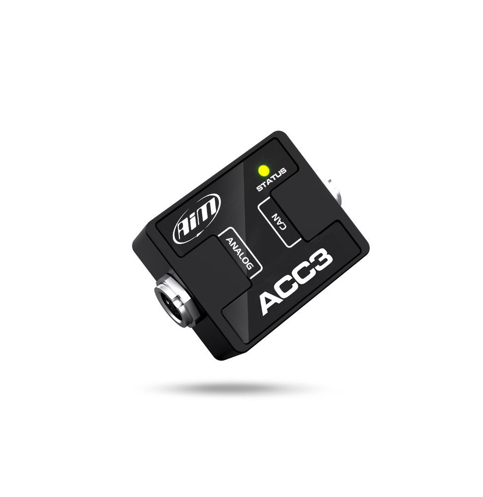 AIM Sports X08ACC3AP4200 Analog CAN Network Converter for CAN Open 7M712 to 719 Connector