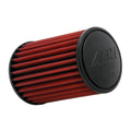 AEM INDUCTION AEM-21-2038DK DryFlow Conical Air Filter with Clamp-On Mount, 6-inch Base, 5-1/8-inch Top Diameter, 8-1/8-inch Height, 3-inch Flange, Synthetic Filter Media, Red