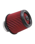 AEM INDUCTION AEM-21-203D-XK Universal Race DryFlow Clamp-On Air Filter, Conical, 6 Inch Base, 5 Inch Top Diameter, 5.56 Inch Tall, 3 Inch Flange, Synthetic Red Finish