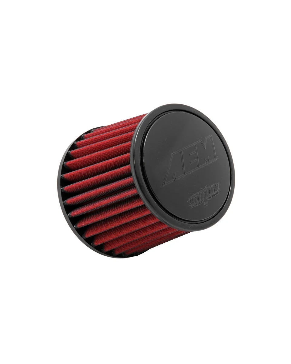 AEM INDUCTION AEM-21-203D DryFlow Air Filter with Clamp-On Conical Design, 6-Inch Base, 5.125-Inch Top Diameter, 5.125-Inch Height, and 3-Inch Flange