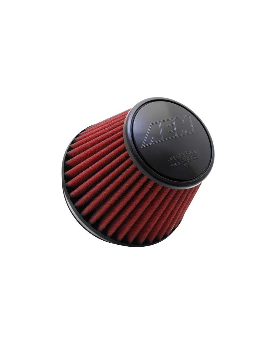 AEM Induction AEM-21-210EDK DryFlow Conical Air Filter with 6 Inch Base and Flange