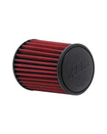 AEM INDUCTION AEM-21-2113DK DryFlow Clamp-On Air Filter with Conical Design, 6 Inch Base, 5.125 Inch Top Diameter, 7 Inch Height, 3.25 Inch Flange, Red Synthetic Material
