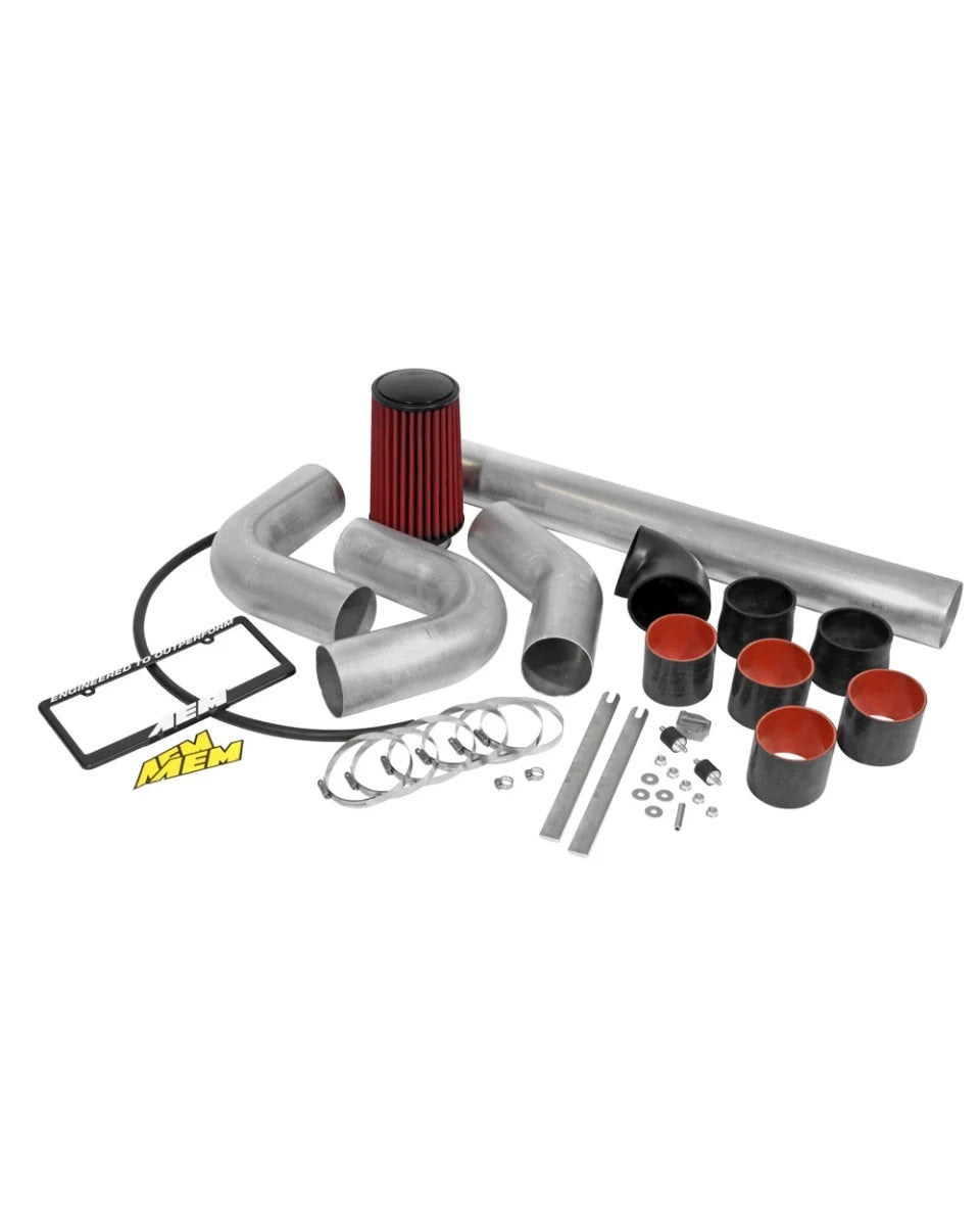 AEM Induction AEM-21-5011 Universal Cold Air Intake System with Reusable Dry Filter, Aluminum, 4-Inch Diameter