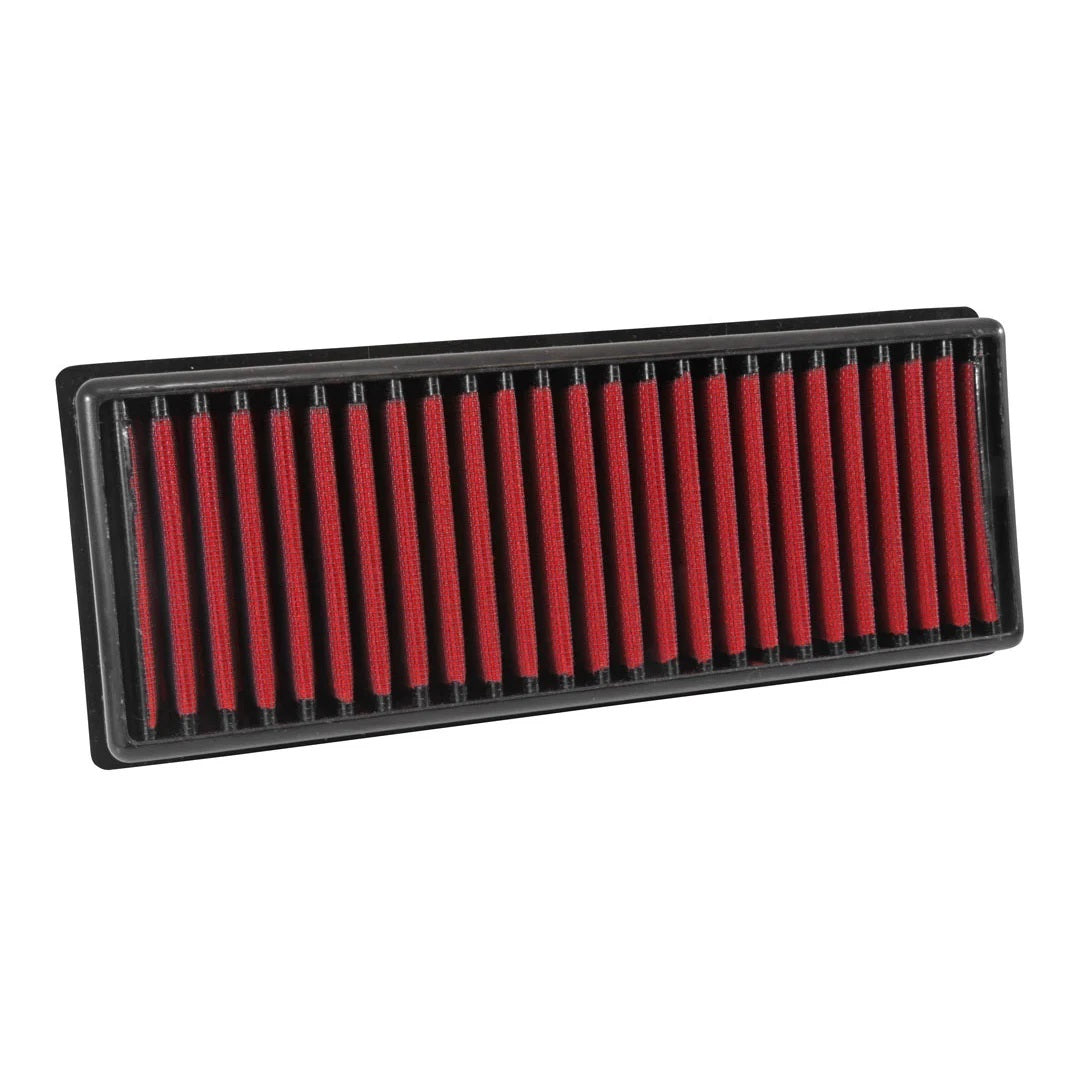 AEM Induction AEM-28-20945 DryFlow Panel Air Filter for Audi Vehicles, 12.688 x 5.063 Inches, Synthetic Material, Red Finish