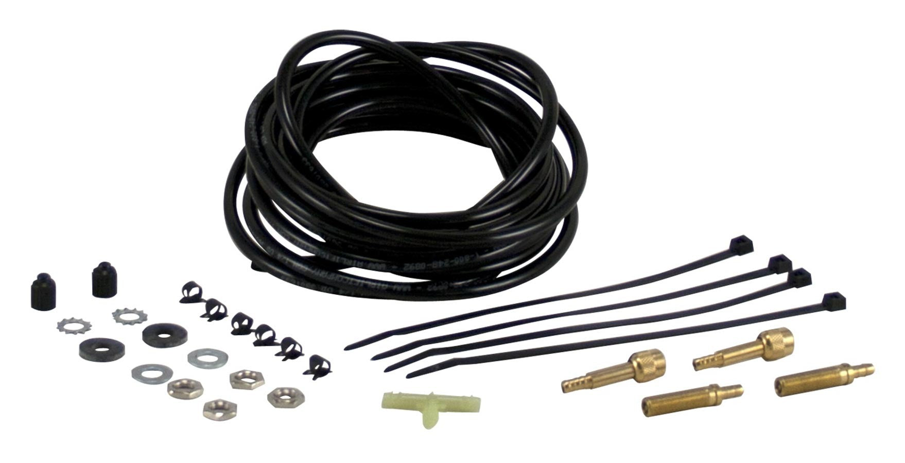 Air Lift Replacement Hose Kit 22030 with Nylon Air Line, Hardware, Fittings, and Ties