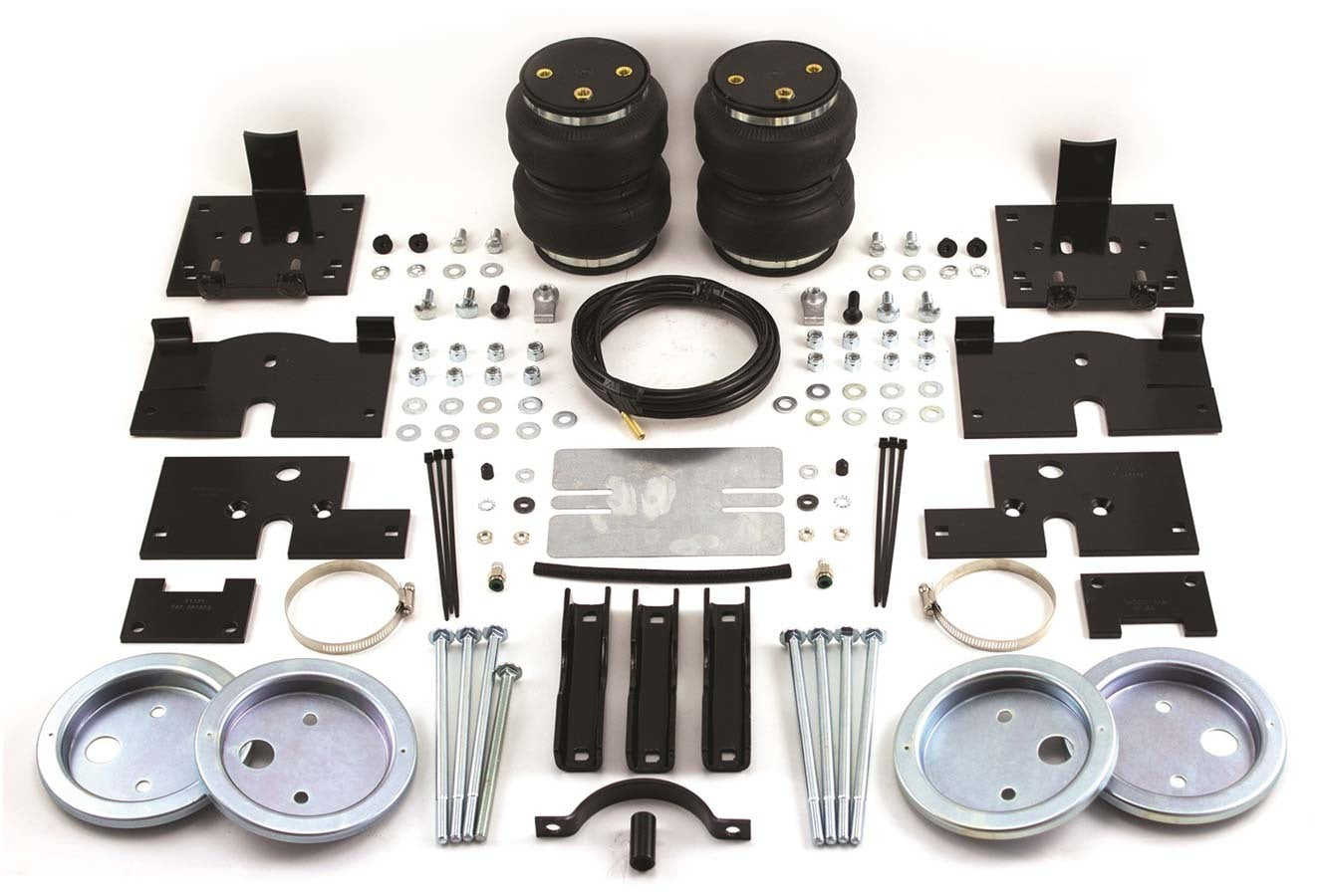 AIR LIFT LoadLifter 5000 Air Spring Kit for Ford F-150 2004-2014, 5000 lb Capacity, Rear Load Support with Black Powder Coat Brackets