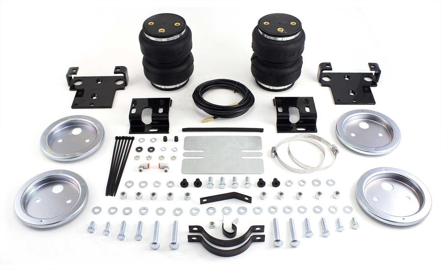 AIR LIFT GM Air Bag Super Duty System 57275 Loadlifter 5000 Rear Air Spring Kit with Bags, Brackets, and Lines for 2001-2010 GM Fullsize Trucks