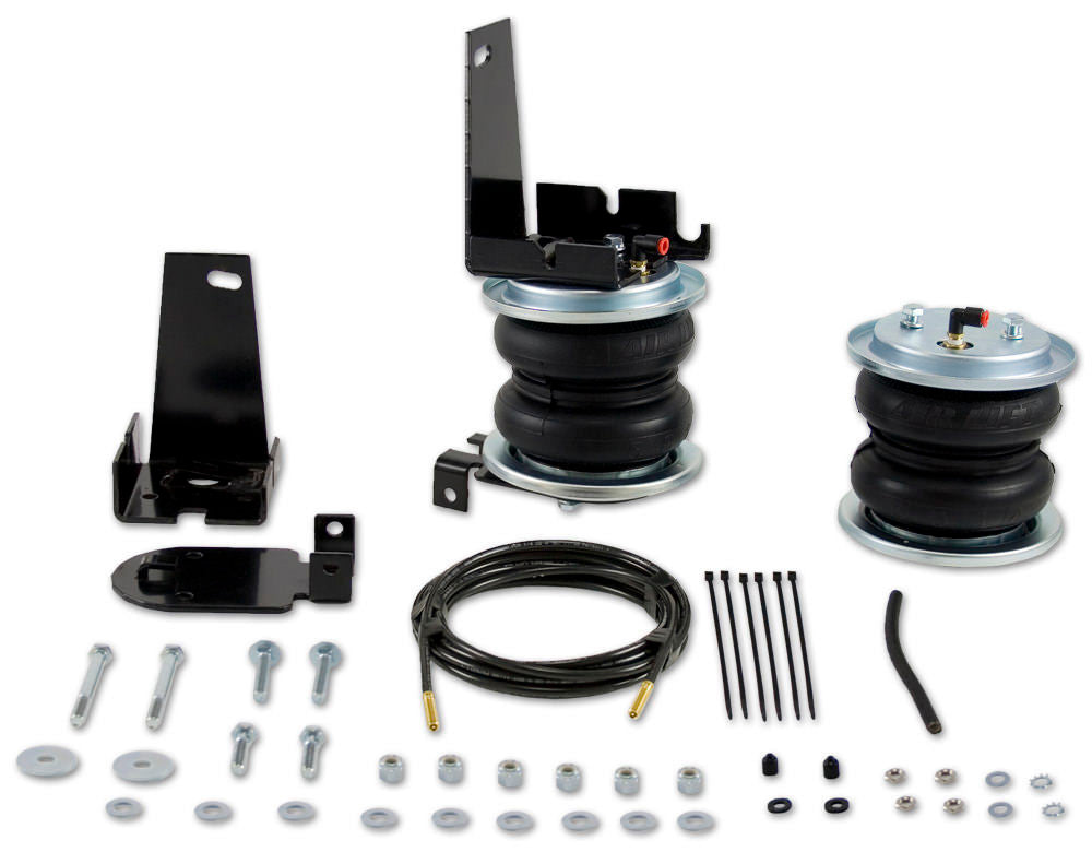 AIR LIFT Air Spring Kit Loadlifter 5000 for Ford Fullsize SUVs 2000-2005, Rear, Black Powder Coat Brackets, 5000 lb Capacity