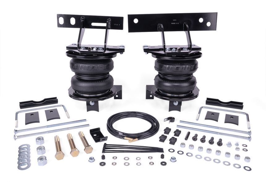 Air Lift LoadLifter 7500XL Air Spring Kit for Ford F250 Super Duty, 2023, Rear Load Capacity 7,500 lbs, Black Powder Coat Brackets