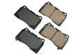Akebono Brake Corporation ACT1001 Pro ACT Ultra Premium Front Brake Pads Set for Acura TL, Buick Regal, Cadillac ATS