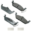 Akebono Brake Corporation ACT1012A ProAct Ultra-Premium Rear Brake Pads for Ford F-150 2004-2011