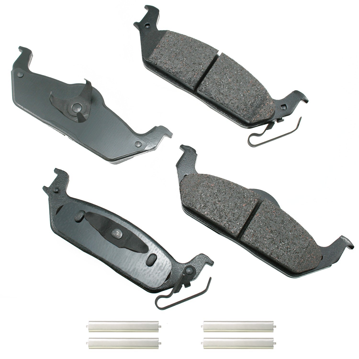 Akebono Brake Corporation ACT1012A ProAct Ultra-Premium Rear Brake Pads for Ford F-150 2004-2011