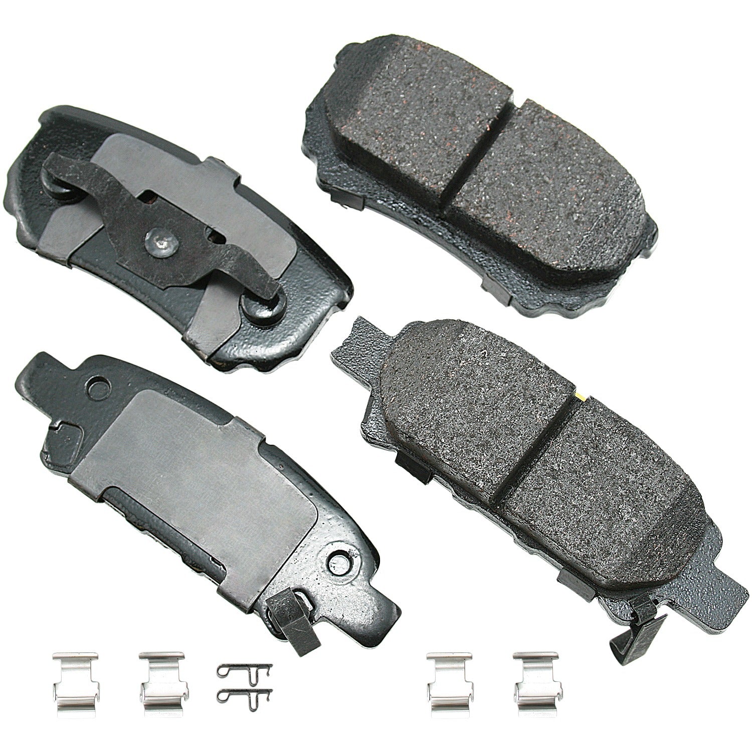 Akebono Brake Corporation ACT1037A ProAct Ultra-Premium Rear Brake Pads for Chrysler 200 and Sebring