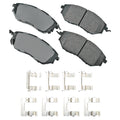 Akebono Brake Corporation ACT1078A ProACT Ultra-Premium Front Brake Pads for Subaru