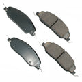 Akebono Brake Corporation ACT1081 ProAct Ultra-Premium Front Brake Pads, 17 mm Thickness for Ford Vehicles 2005-2014
