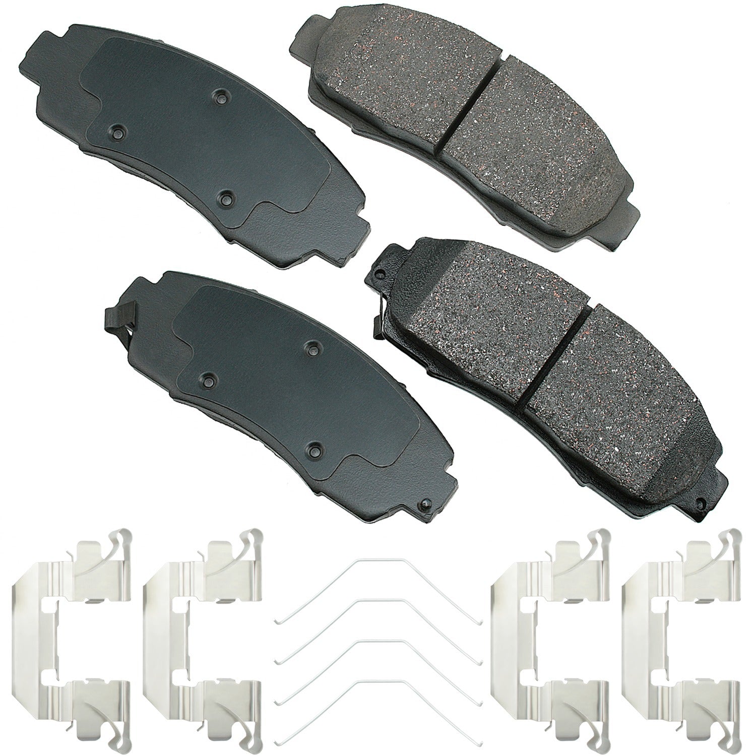 Akebono Brake Corporation ACT1089A ProACT Ultra-Premium Front Brake Pads for Acura, Honda, Subaru Vehicles