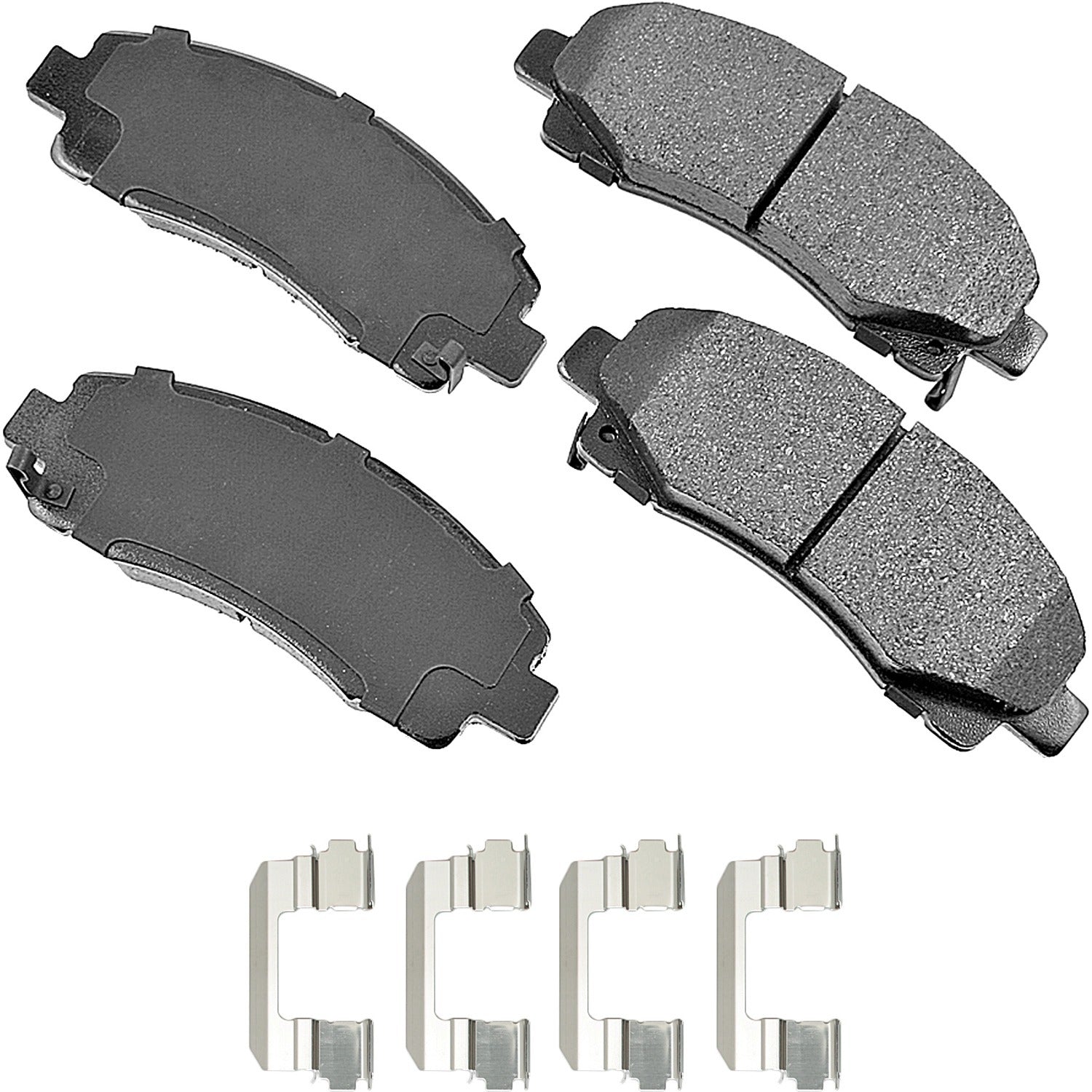 Akebono Brake Corporation ACT1102 ProACT Ultra-Premium Front Brake Pads for Acura and Honda Vehicles