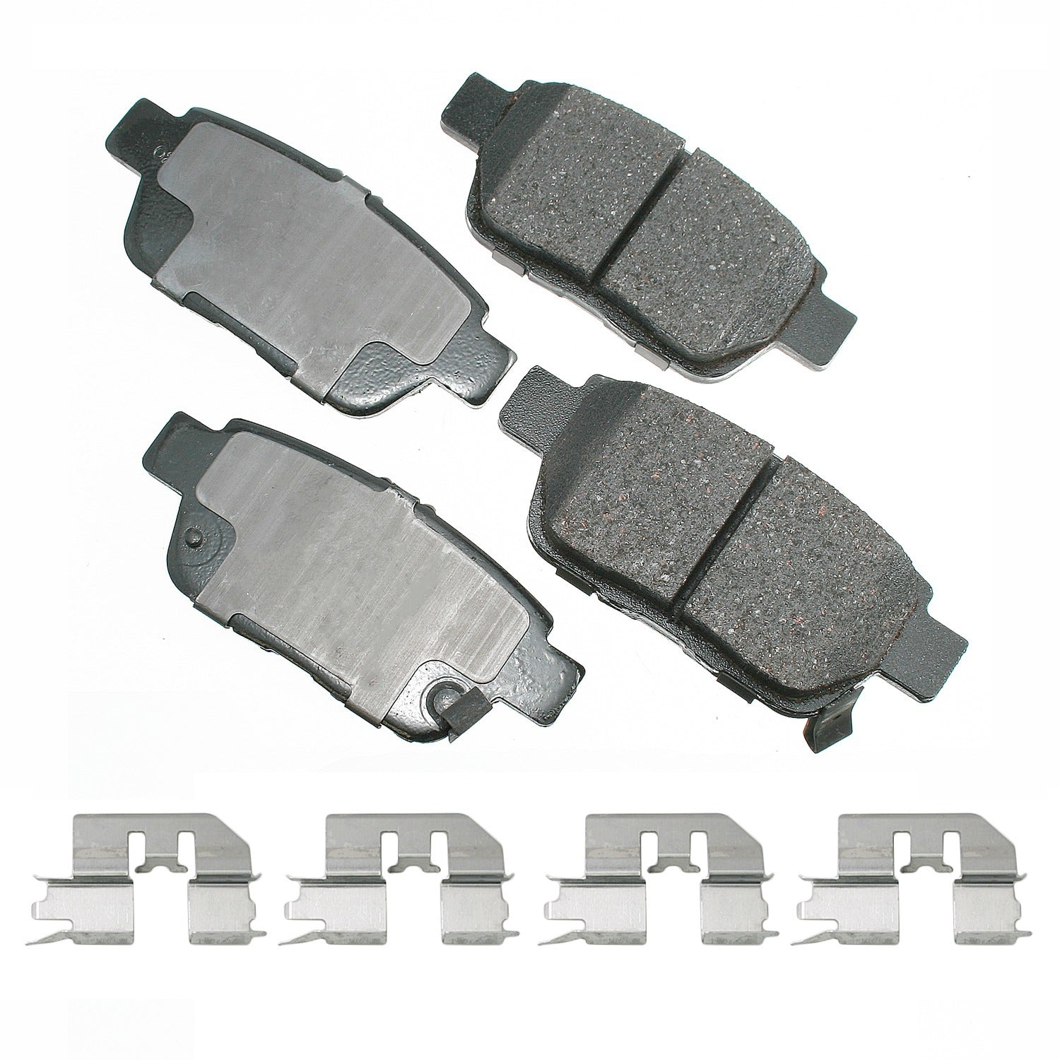 Akebono Brake Corporation ACT1103 ProAct Ultra-Premium Rear Brake Pads for Honda Ridgeline 2006-2014